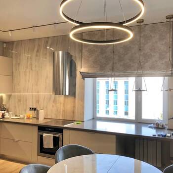 Римская штора с абстрактным рисунком