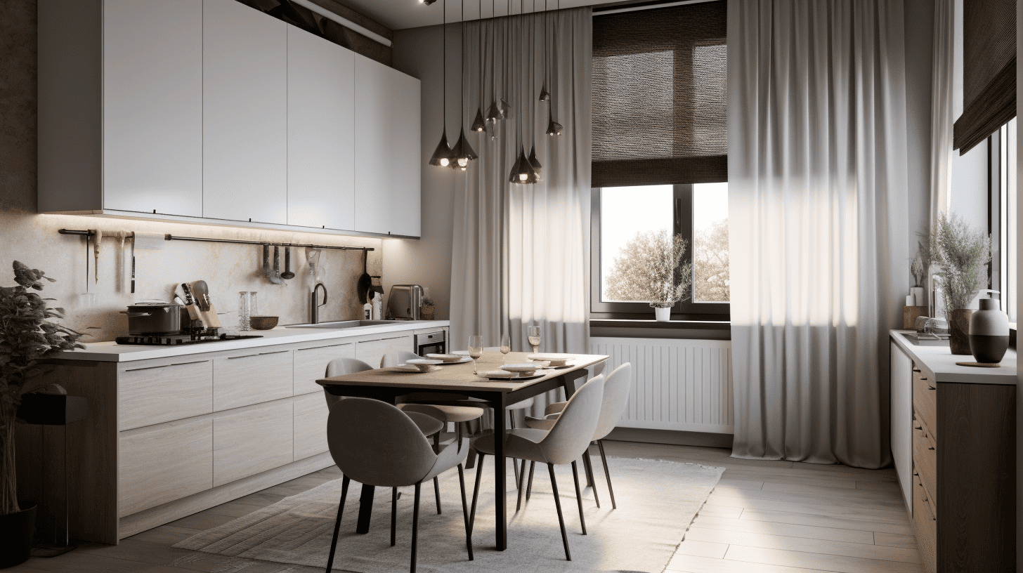 Шторы для кухни